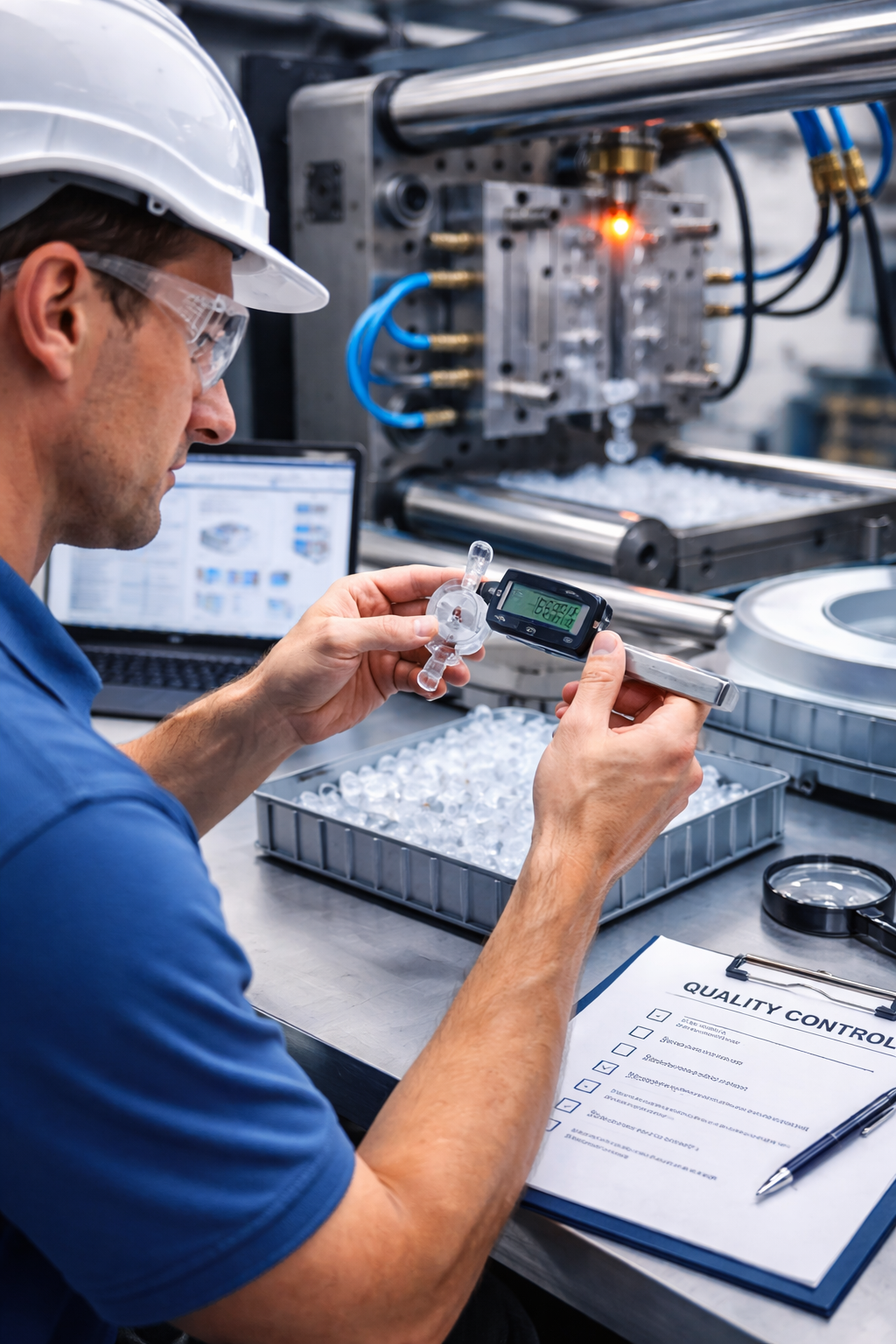 Contrôle qualité des moules